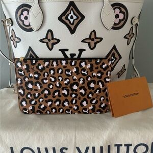 Authentic Louis Vuitton Wild at Heart Neverfull NWT